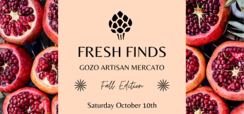 Fresh Finds Gozo Mercato autumn market next month