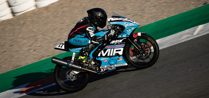 Young Gozitan Matthias Sultana takes on the Jerez Circuit