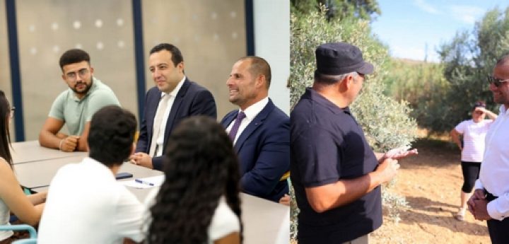 Gozo: PM meets with representatives of GUG and Ramla Valley Olive Grove