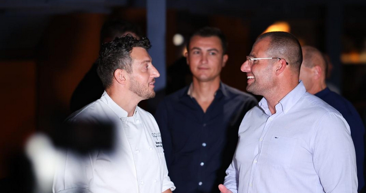 PM meets Gozitan chef Giovann Attard at Aqua Roma in New York PM meets Gozitan chef Giovann Attard at Aqua Roma in New York