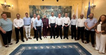 PN Leader Alex Borg meets with Victoria Local Council