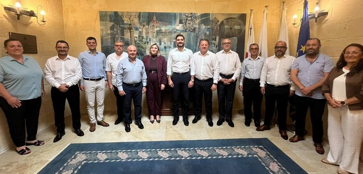PN Leader Alex Borg meets with Victoria Local Council