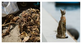 Almost 19 tonnes of marine debris collected from the seabed