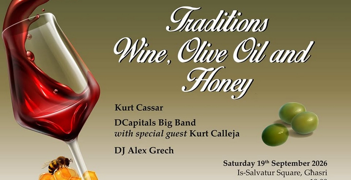 Ghasri evening of traditions wine, olive oil and honey