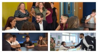 PN Leader visits students and educators at Sir M. A. Refalo Sixth Form, Gozo