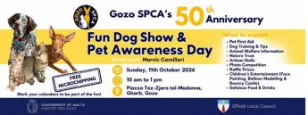 Pet Awareness Day 2026 – Celebrating 50 Years of SPCA Gozo