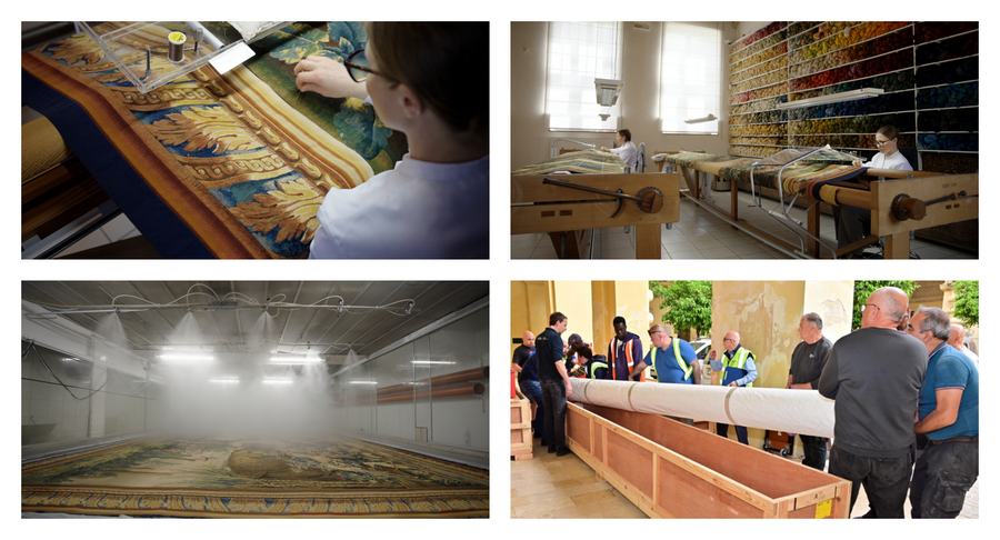 Grand Master's Palace Tapestries - A Belgian restoration project
